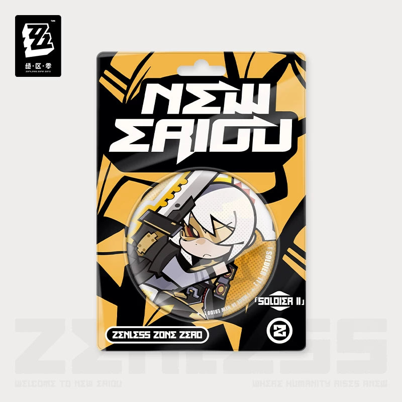 Zenless Zone Zero Official Lidu Series Chibi Tin Badge – Obol Squad - image 5