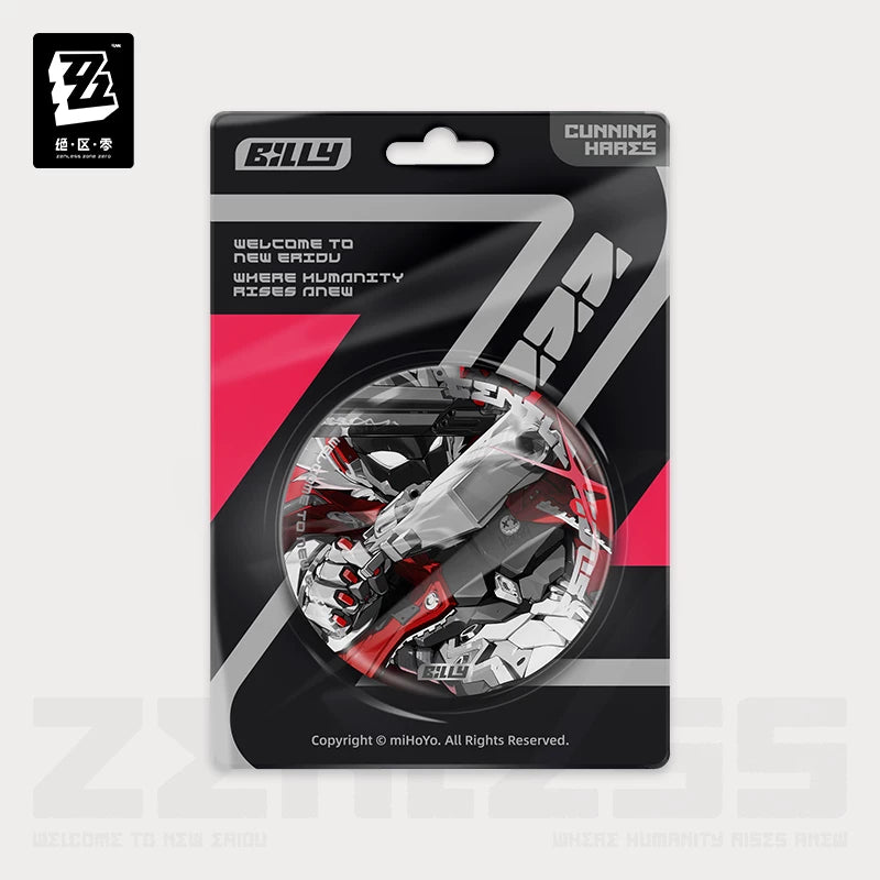 Zenless Zone Zero Official Shadow Art Series Reflective Badge – Cunning Hares - image 4