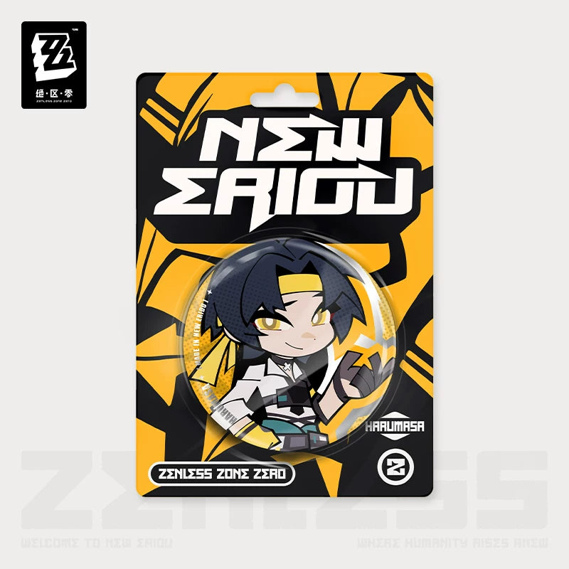 Zenless Zone Zero Official Lidu Series Chibi Tin Badge – H.S.O.S.6 - image 3