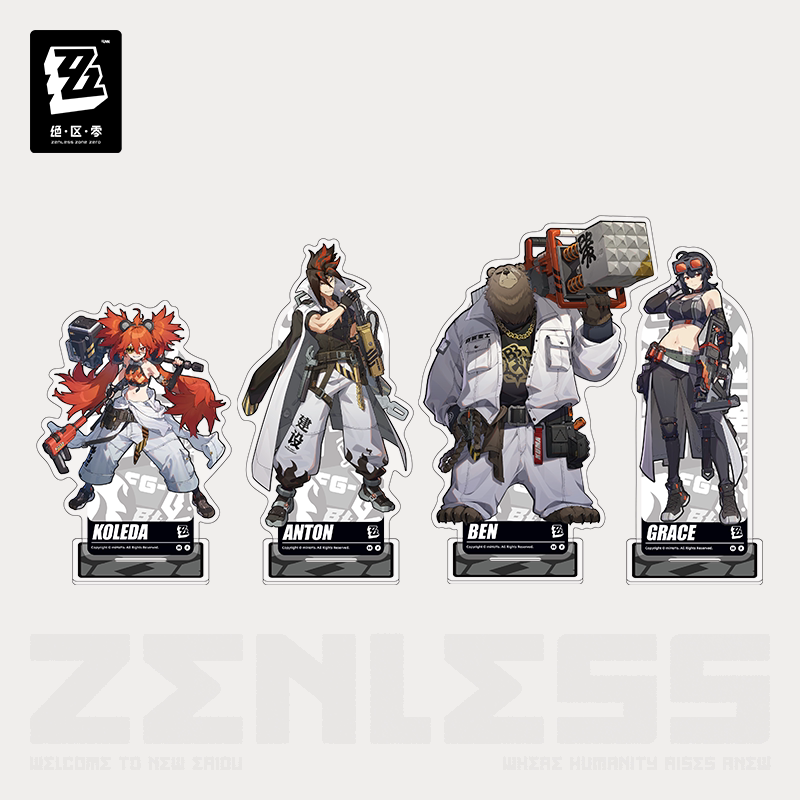 Zenless Zone Zero Official Portrait Series Acrylic Standee – Belobog Heavy Industries - image 1