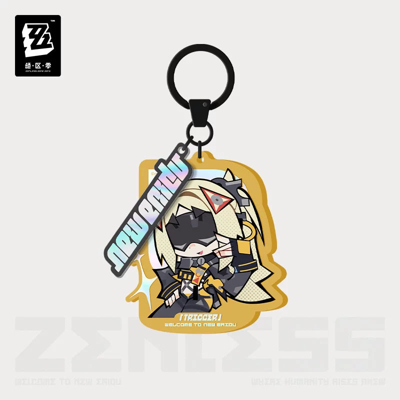 Zenless Zone Zero Official Lidu Series Chibi Acrylic Charm – Obol Squad - image 8