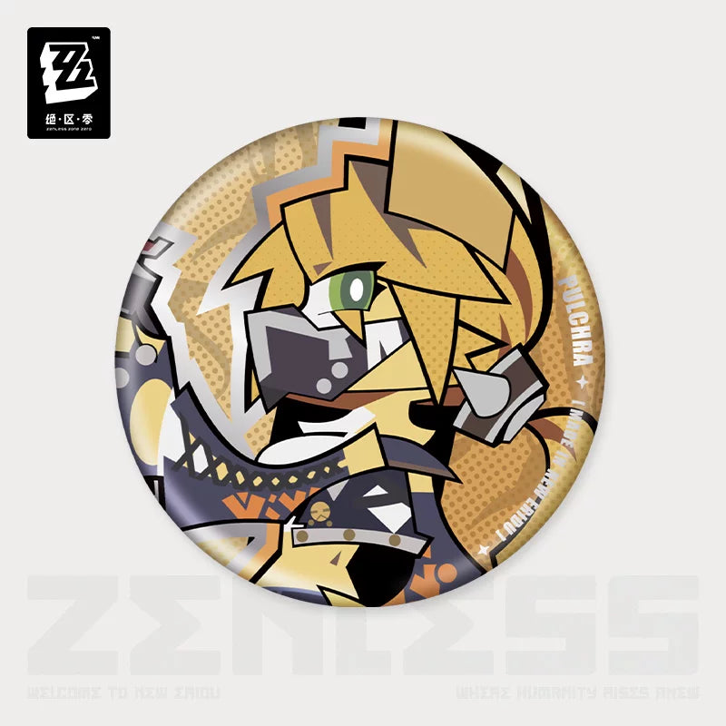 Zenless Zone Zero Official Lidu Series Chibi Tin Badge – Sons of Calydon - image 7
