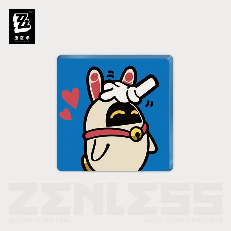 Zenless Zone Zero Official En-Ni Manbu Series Acrylic Fridge Magnet – Random Play - image 12