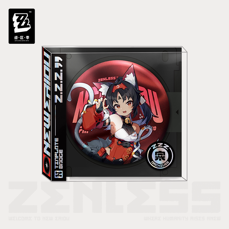 Zenless Zone Zero Official Portrait Series Tin Badge – Cunning Hares - image 4