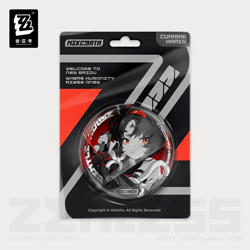 Zenless Zone Zero Official Shadow Art Series Reflective Badge – Cunning Hares - image 5