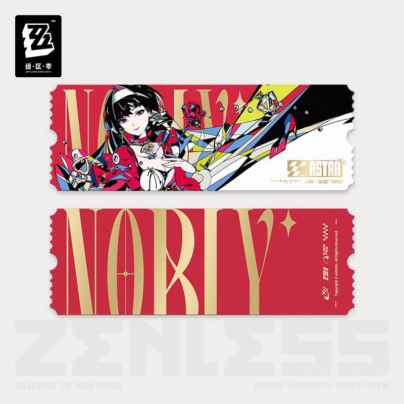 Zenless Zone Zero Official Astra Yao Live Collector Ticket Set (Set of 5) – Stars of Lyra - image 2