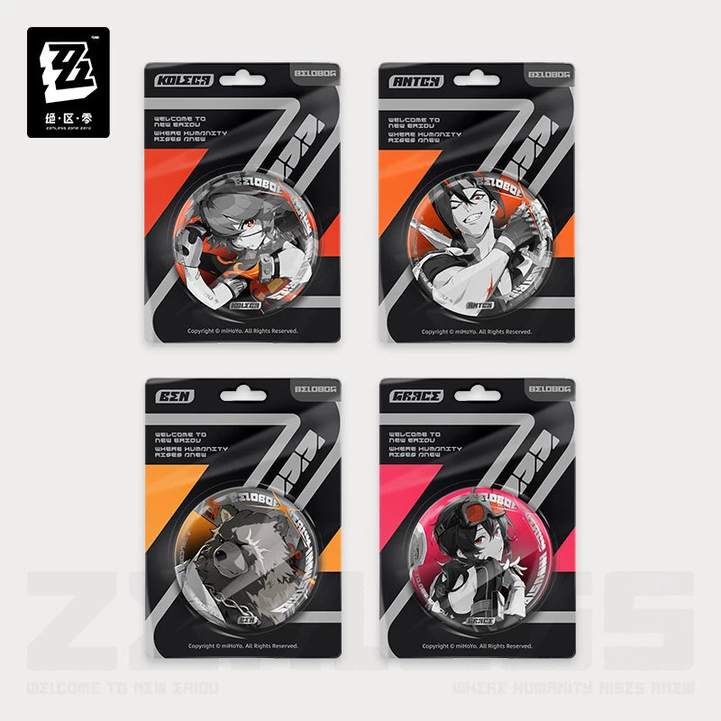 Zenless Zone Zero Official Shadow Art Series Reflective Badge – Belobog Heavy Industries - image 1