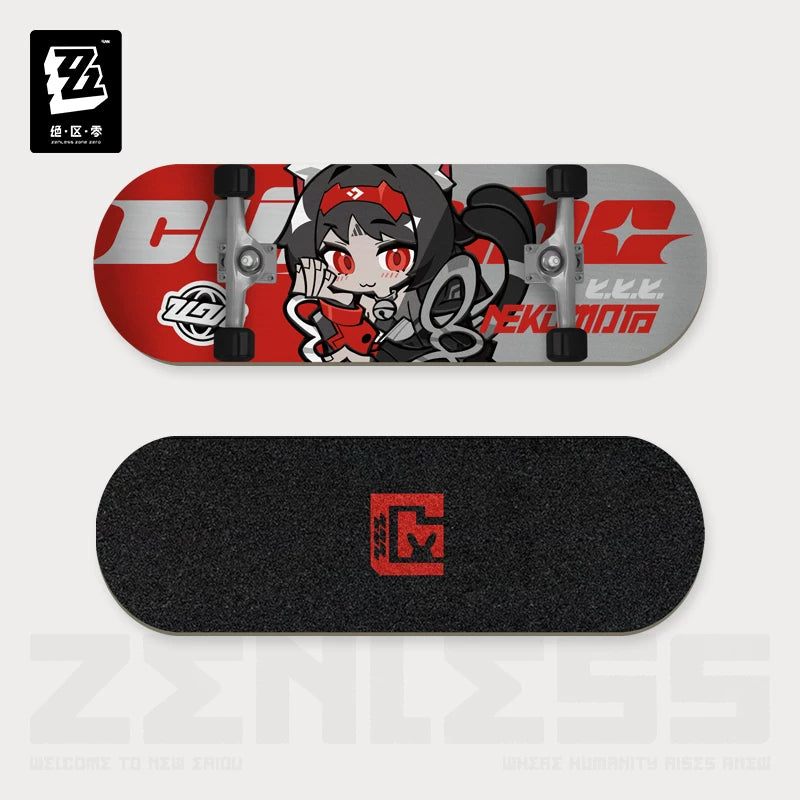 Zenless Zone Zero Official New Eridu Series Chibi Fingerboard Charm – Cunning Hares - image 4