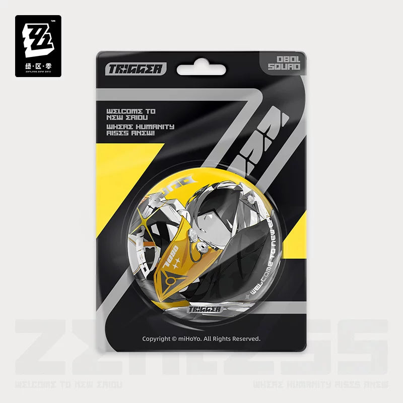 Zenless Zone Zero Official Shadow Art Series Reflective Badge – Obol Squad - image 5
