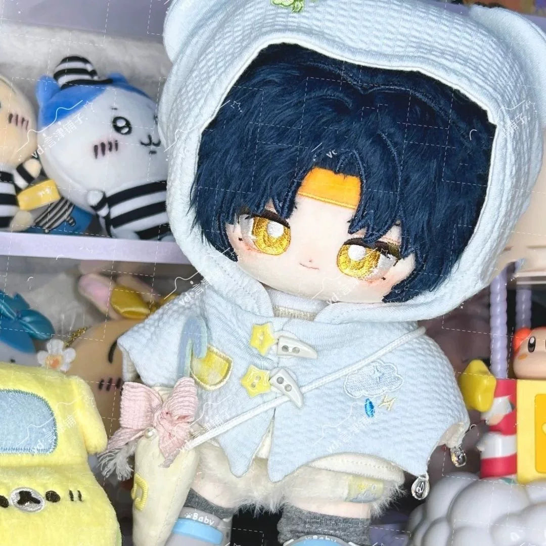 Zenless Zone Zero Asaba Harumasa Fan Art 20 cm Cotton Doll Dress-Up Set – H.S.O.S.6 - image 2
