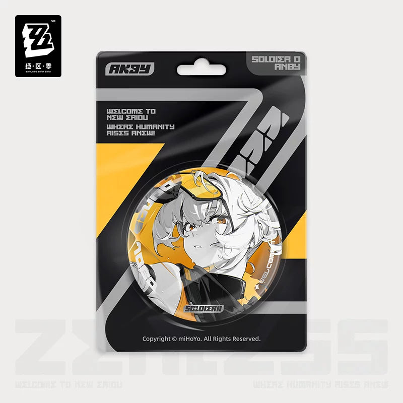 Zenless Zone Zero Official Shadow Art Series Reflective Badge – Obol Squad - image 4