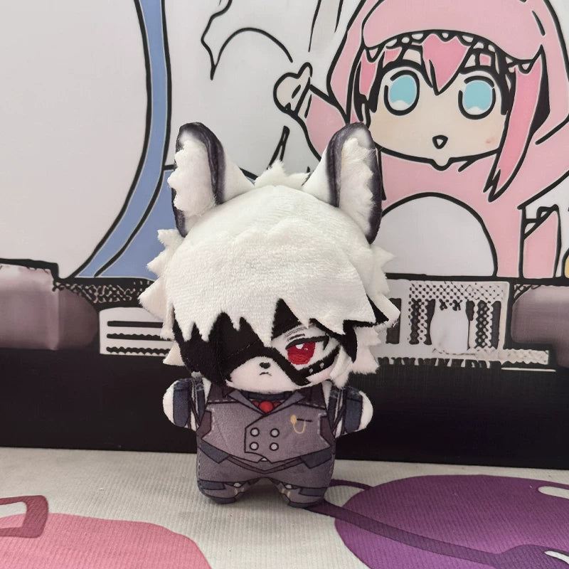 Zenless Zone Zero Fan Art Sea Star Plush Keychain – Asaba Harumasa, Von Lycaon, Hugo & Lighter - image 3