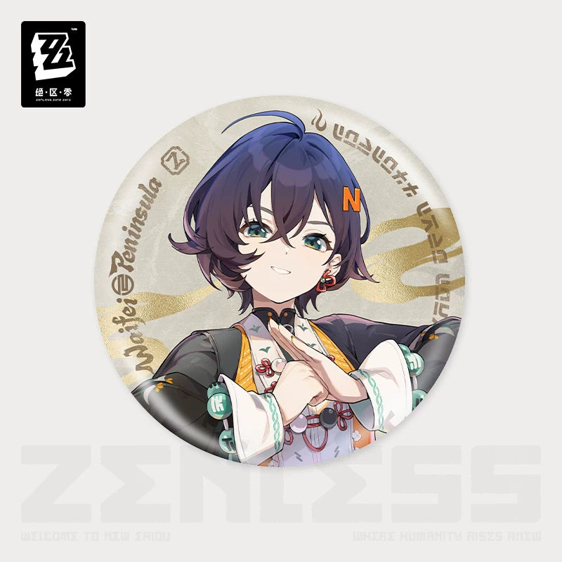 Zenless Zone Zero Official New Eridu Fashion Series Vol. 2 Tin Badge – Random Play - image 6