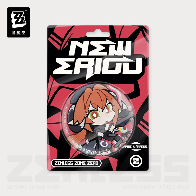 Zenless Zone Zero Official Lidu Series Chibi Tin Badge – Obol Squad - image 3