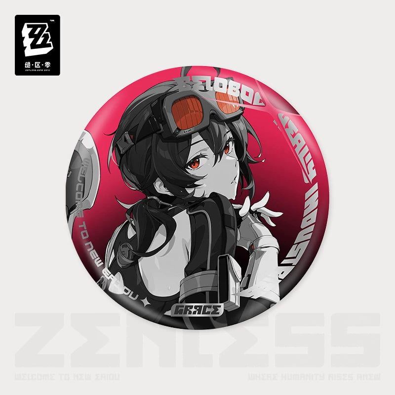 Zenless Zone Zero Official Shadow Art Series Reflective Badge – Belobog Heavy Industries - image 9