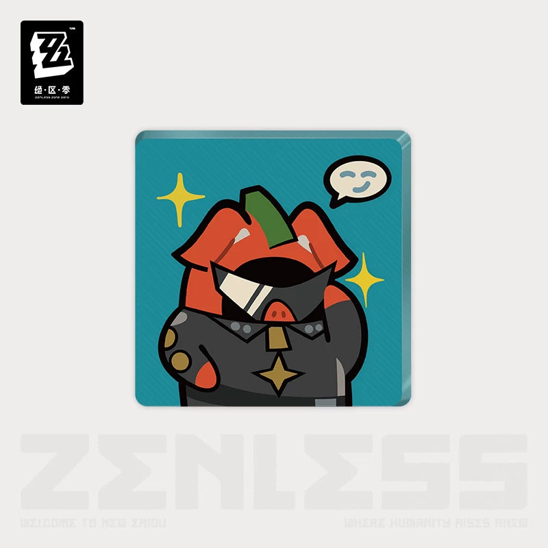 Zenless Zone Zero Official En-Ni Manbu Series Acrylic Fridge Magnet – Random Play - image 15