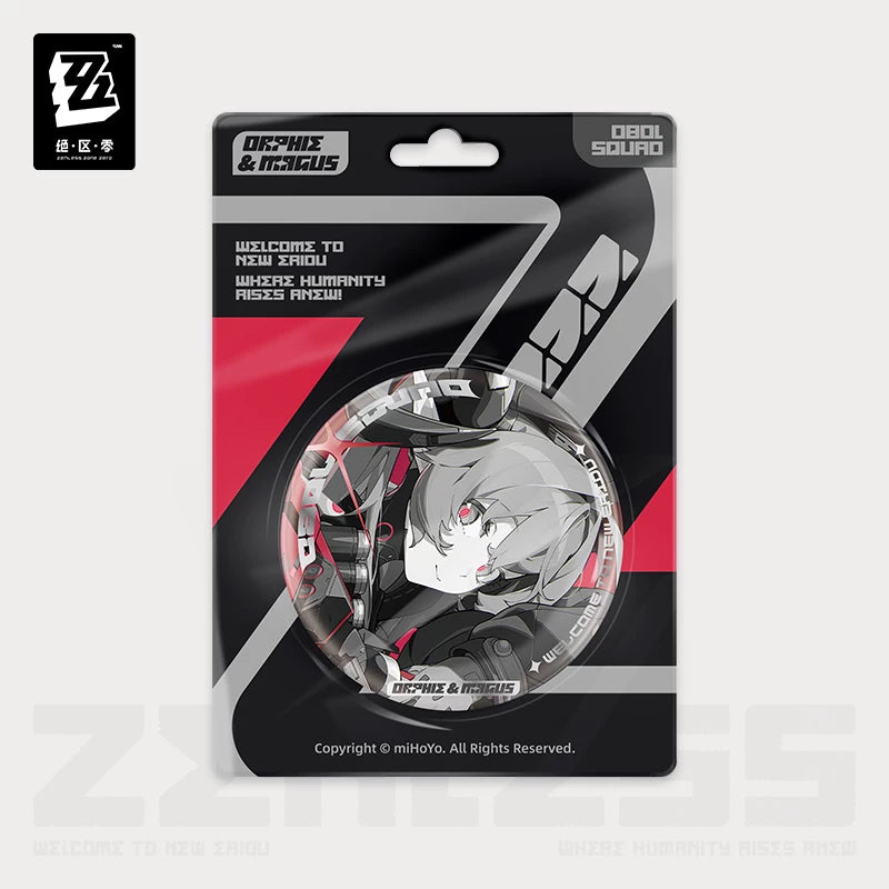 Zenless Zone Zero Official Shadow Art Series Reflective Badge – Obol Squad - image 3