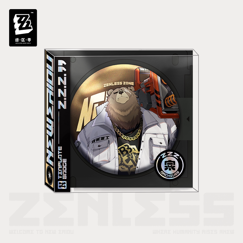 Zenless Zone Zero Official Portrait Series Tin Badge – Belobog Heavy Industries - image 4