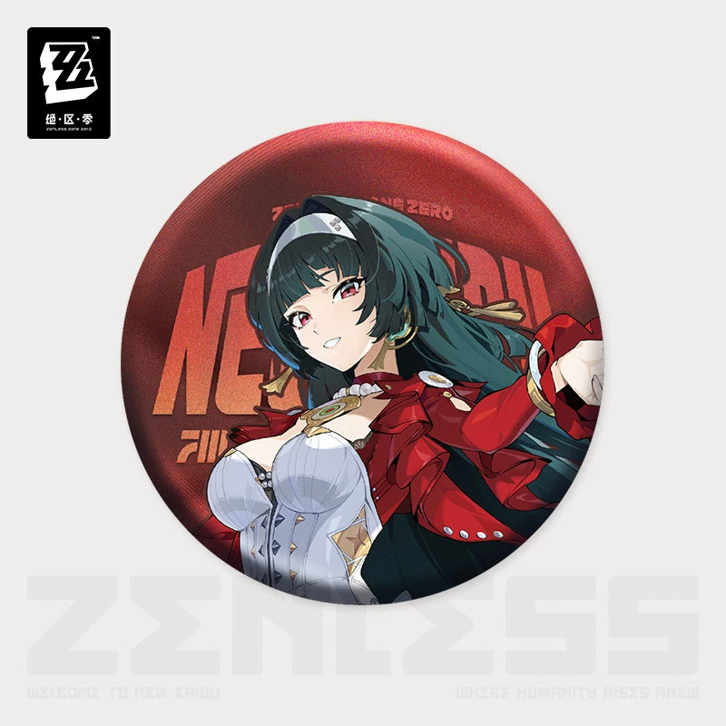 Zenless Zone Zero Official Portrait Series Tin Badge – Stars of Lyra - image 4