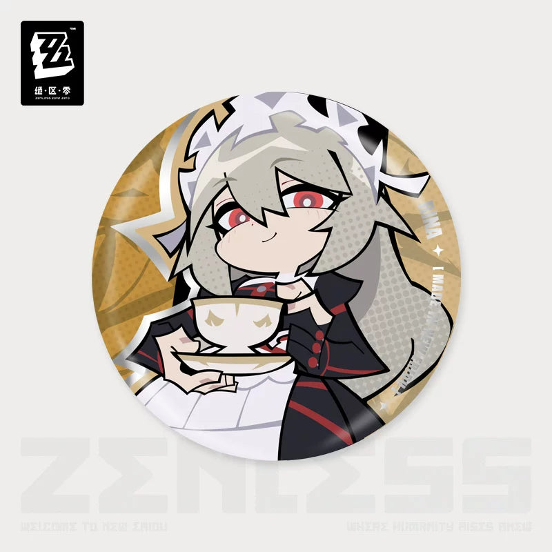 Zenless Zone Zero Official Lidu Series Chibi Tin Badge – Victoria Housekeeping Co - image 9