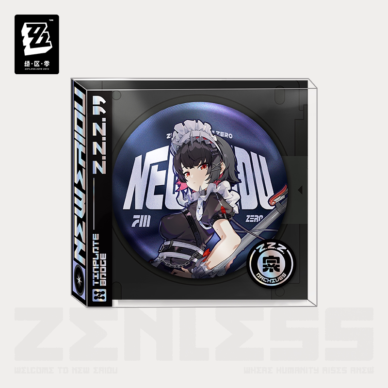 Zenless Zone Zero Official Portrait Series Tin Badge – Victoria Housekeeping Co - image 2