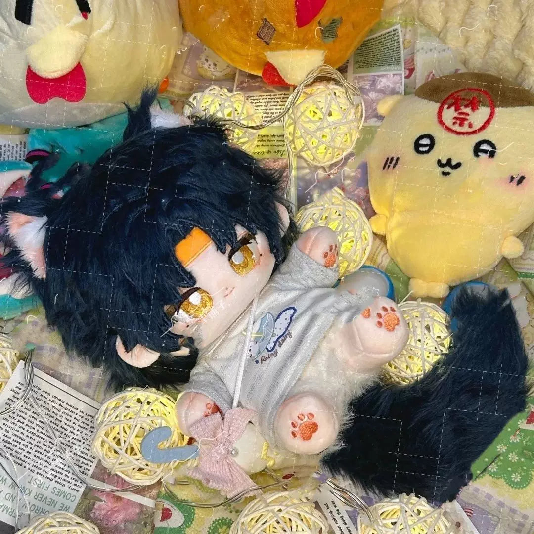 Zenless Zone Zero Asaba Harumasa Fan Art 20 cm Cotton Doll Outfit Collection – H.S.O.S.6 - image 4