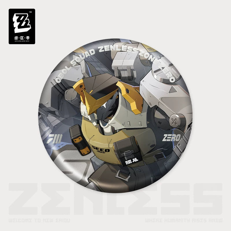 Zenless Zone Zero Official Portrait Series Tin Badge – Obol Squad - image 10