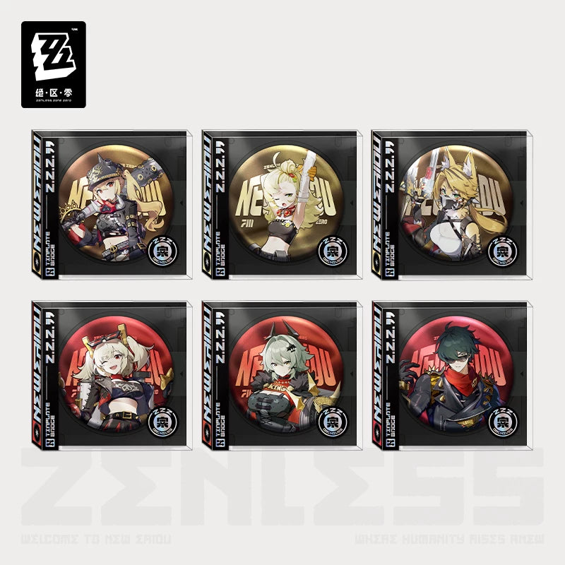 Zenless Zone Zero Official Portrait Series Tin Badge – Sons of Calydon - image 1