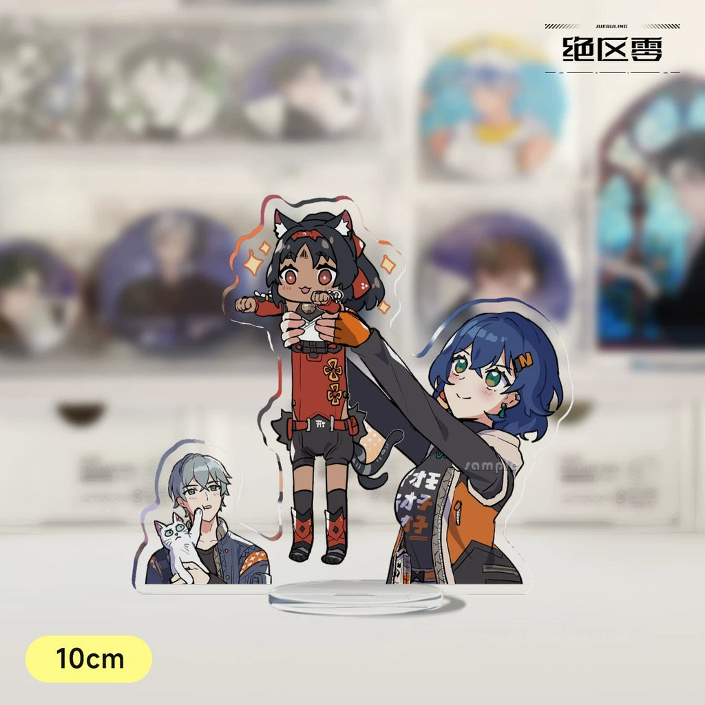 Zenless Zone Zero Fan Art Double-Sided Acrylic Standee Collection – Nicole, Ellen, Lycaon, Corin, Belle & Wise - image 3