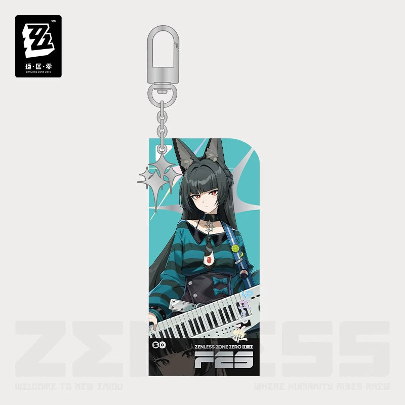 Zenless Zone Zero Official Amusement Series Acrylic Charm Collection – Anby Demara, Ellen Joe, Hoshimi Miyabi, Asaba Harumasa & Astra Yao - image 4