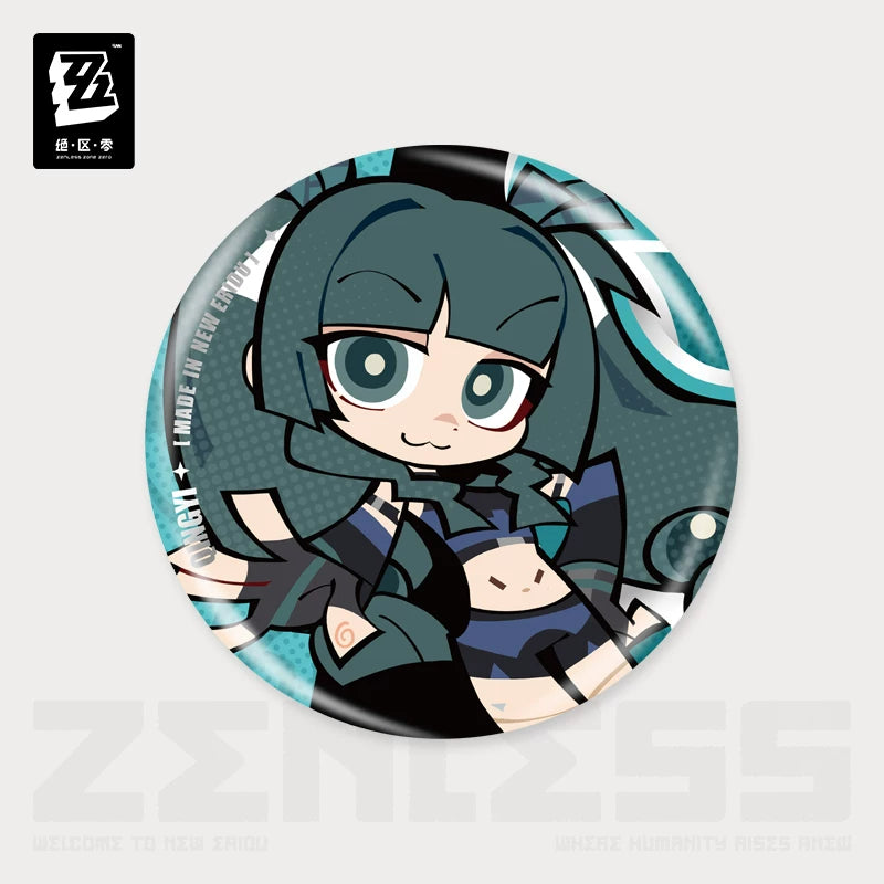 Zenless Zone Zero Official Lidu Series Chibi Tin Badge – CISR Team - image 8