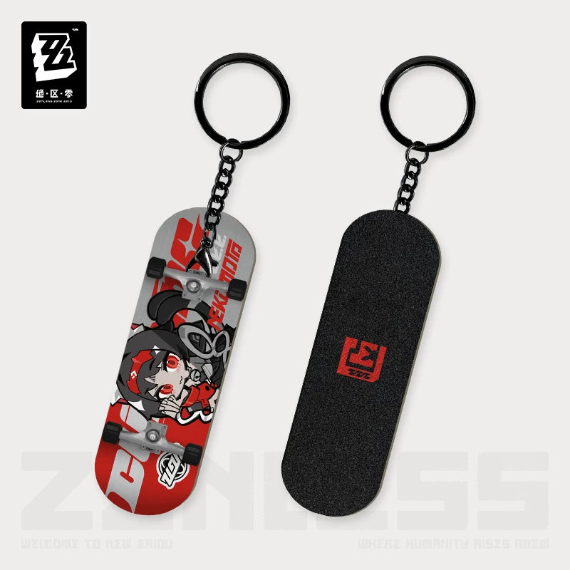 Zenless Zone Zero Official New Eridu Series Chibi Fingerboard Charm – Cunning Hares - image 3