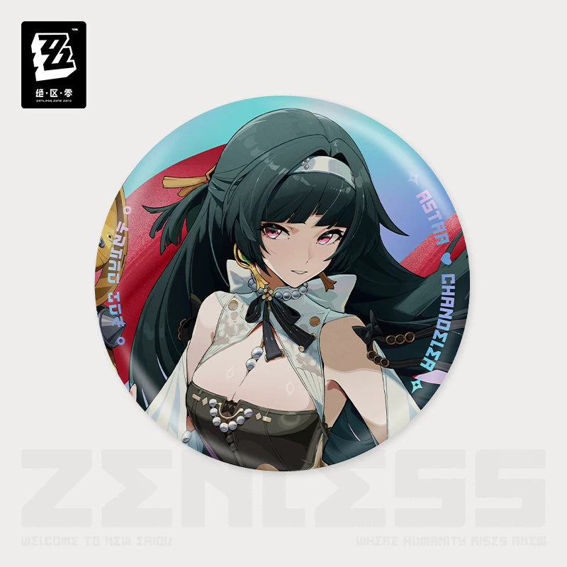 Zenless Zone Zero Official New Eridu Fashion Series Tin Badge – Astra Yao, Ellen Joe & Nicole Demara - image 6