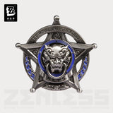 Metal Badge Set
