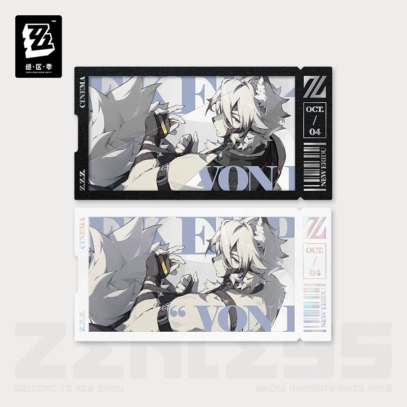 Zenless Zone Zero Official Shadow Art Series Collector Photo Card Set – Victoria Housekeeping Co - image 3