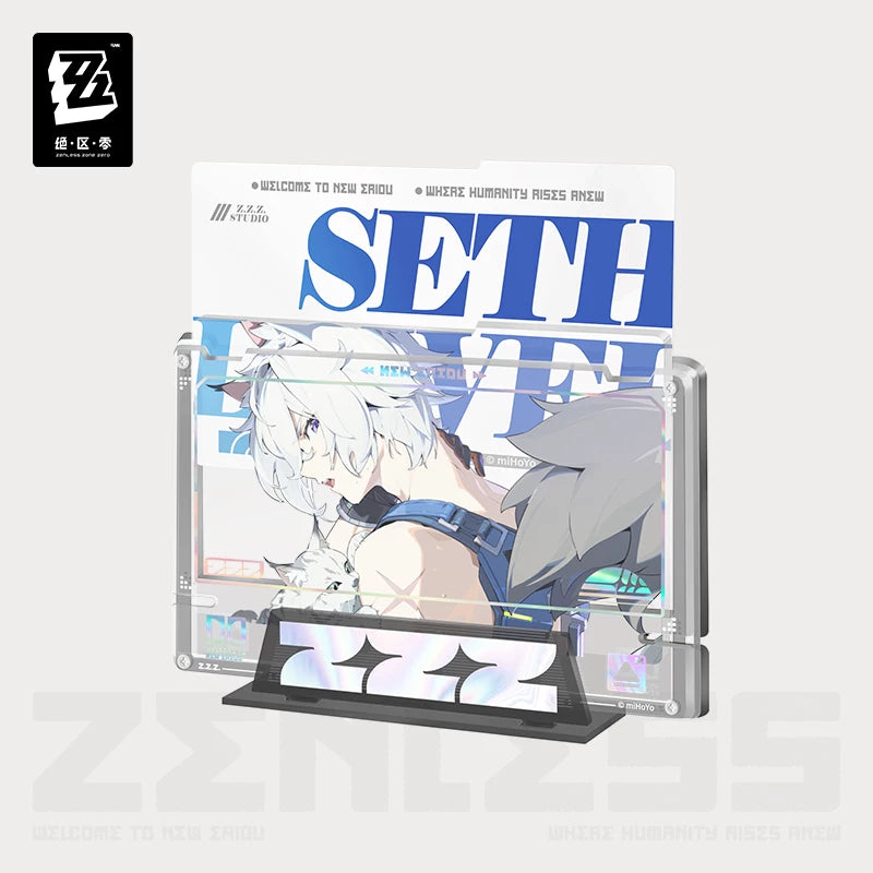 Zenless Zone Zero Official Shadow Art Series Acrylic Display Insert Set – CISR Team - image 3