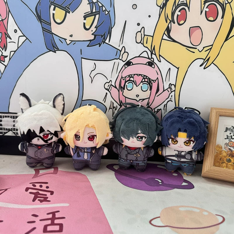 Zenless Zone Zero Fan Art Sea Star Plush Keychain – Asaba Harumasa, Von Lycaon, Hugo & Lighter - image 1