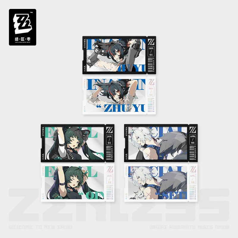 Zenless Zone Zero Official Shadow Art Series Collector Photo Card Set – CISR Team - image 1
