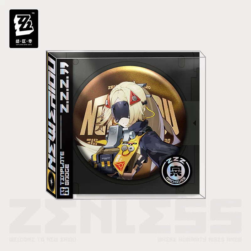 Zenless Zone Zero Official Portrait Series Tin Badge – Obol Squad - image 5