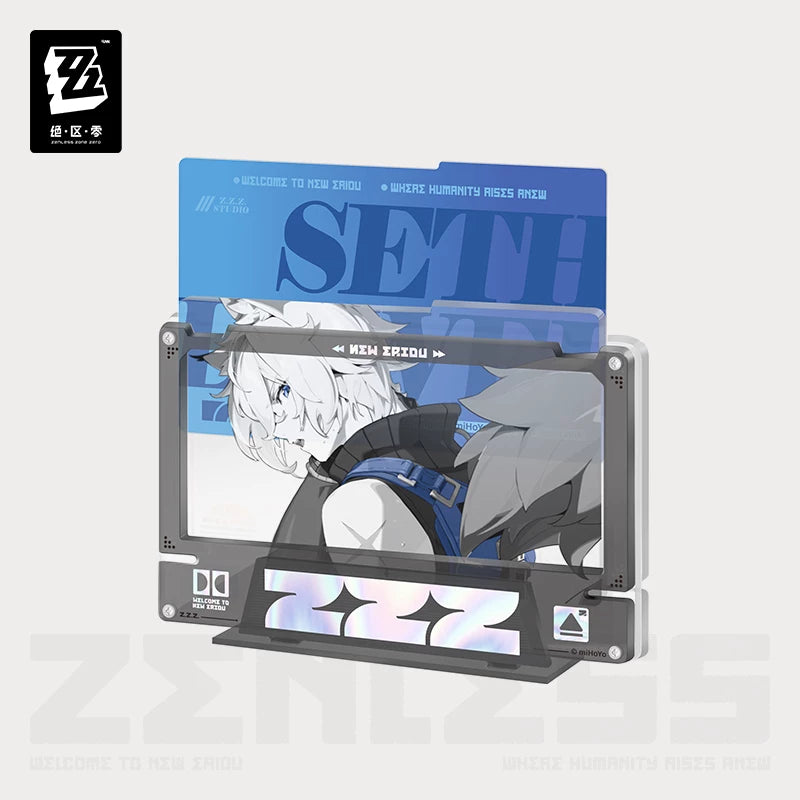 Zenless Zone Zero Official Shadow Art Series Acrylic Display Insert Set – CISR Team - image 2