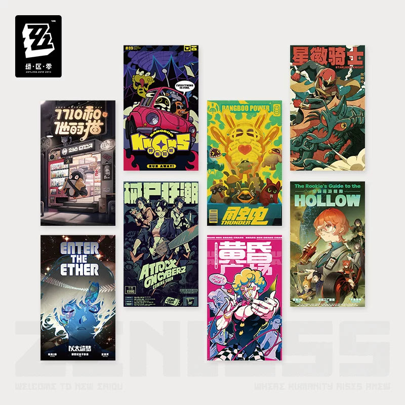 Zenless Zone Zero Official Random Play VHS Poster Collection Vol. 1 - image 2