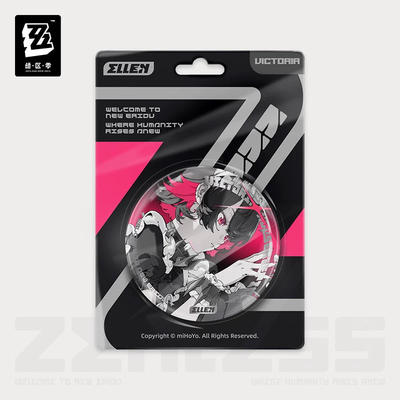Zenless Zone Zero Official Shadow Art Series Reflective Badge – Victoria Housekeeping Co - image 5