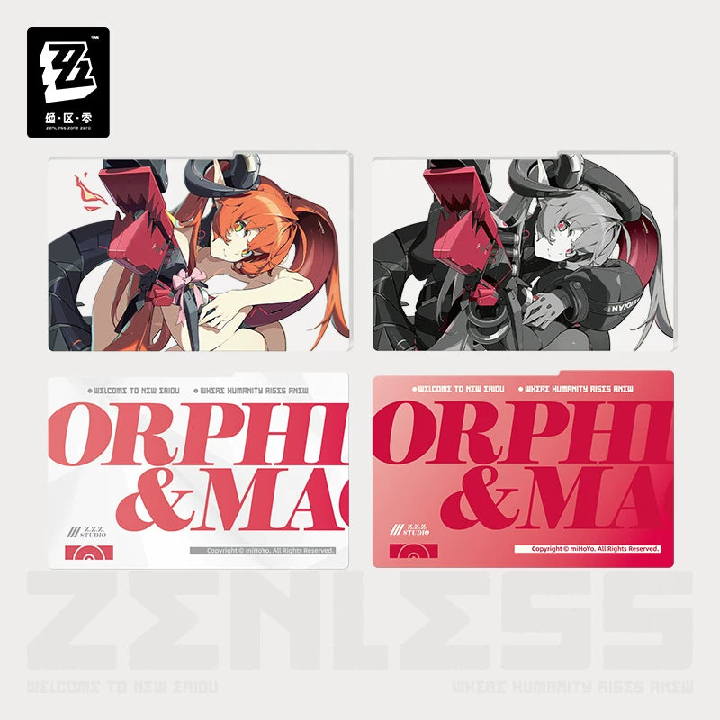 Zenless Zone Zero Official Shadow Art Series Acrylic Display Insert Set – Obol Squad - image 8