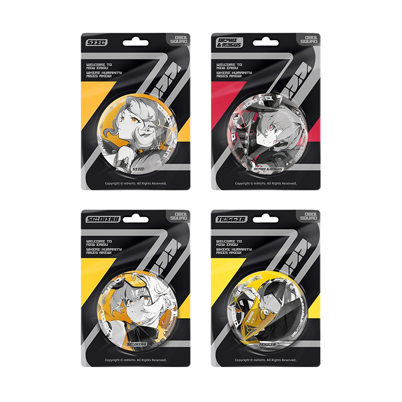 Zenless Zone Zero Official Shadow Art Series Reflective Badge – Obol Squad - image 1