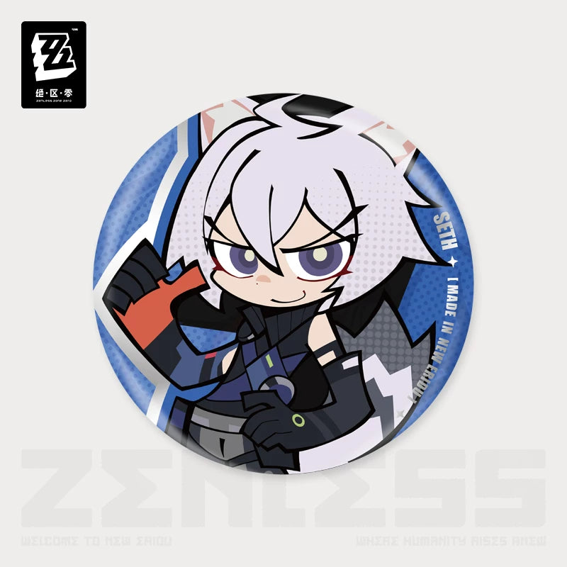 Zenless Zone Zero Official Lidu Series Chibi Tin Badge – CISR Team - image 9