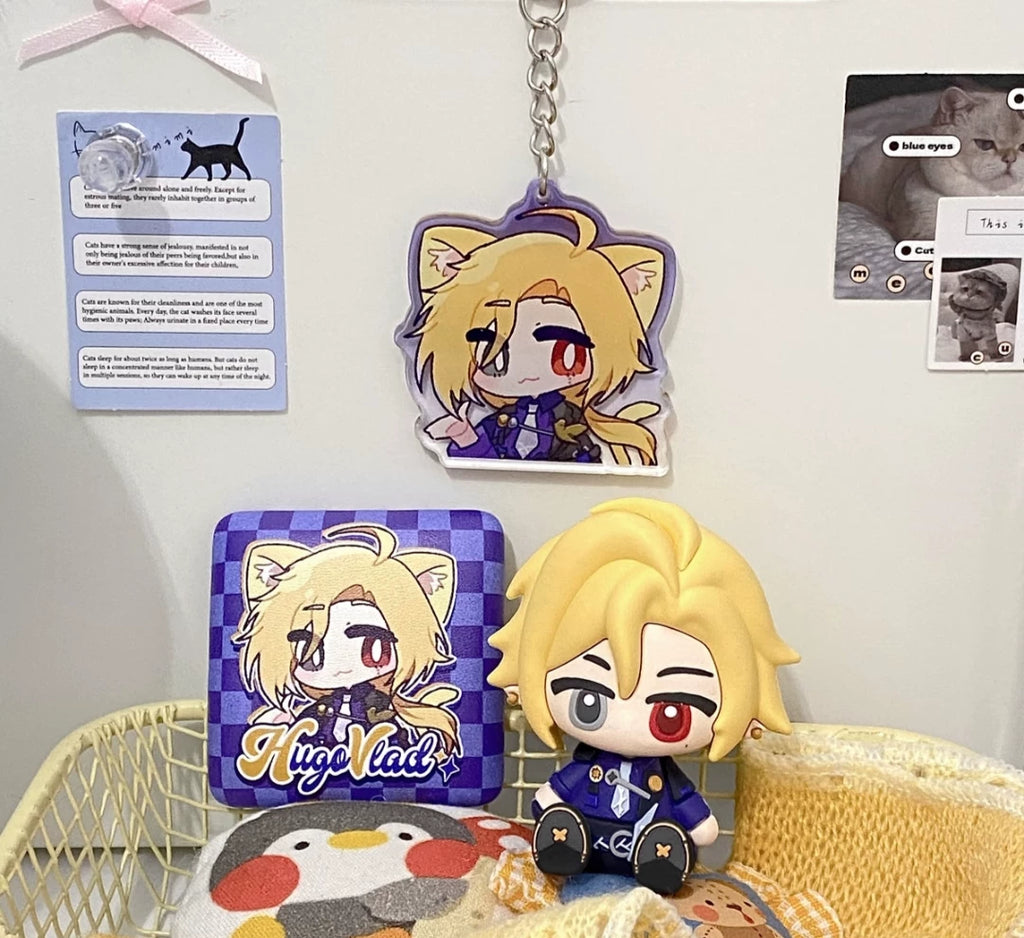 Zenless Zone Zero Hugo & Lighter Fan Art Chibi Figure Collection – Mockingbird / Sons of Calydon - image 4