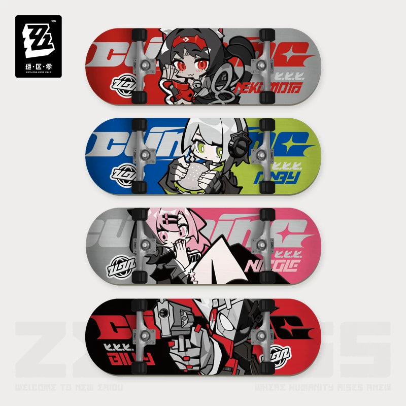 Zenless Zone Zero Official New Eridu Series Chibi Fingerboard Charm – Cunning Hares - image 2