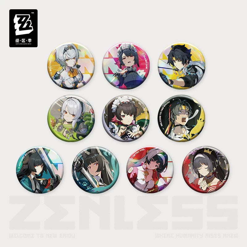 Zenless Zone Zero Official Inter-Knot Picks Series Tin Badge Blind Box Vol. 1 - image 6