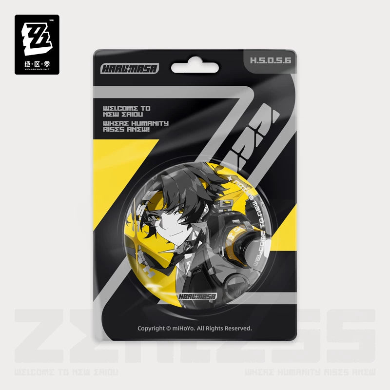 Zenless Zone Zero Official Shadow Art Series Reflective Badge – H.S.O.S.6 - image 3