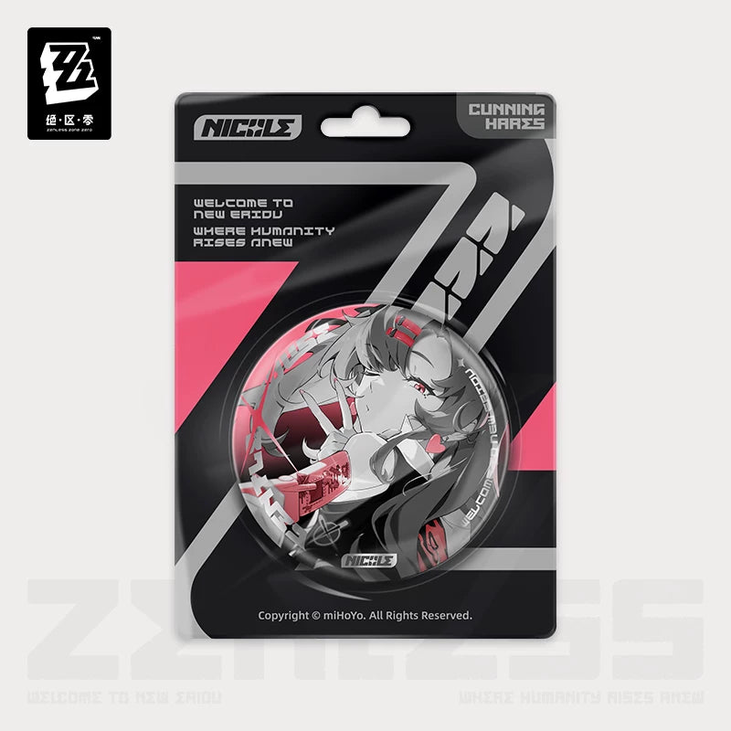 Zenless Zone Zero Official Shadow Art Series Reflective Badge – Cunning Hares - image 3